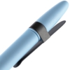 Ручка шариковая Prodir DS5 TSM Metal Clip, голубая с серым (Изображение 5)