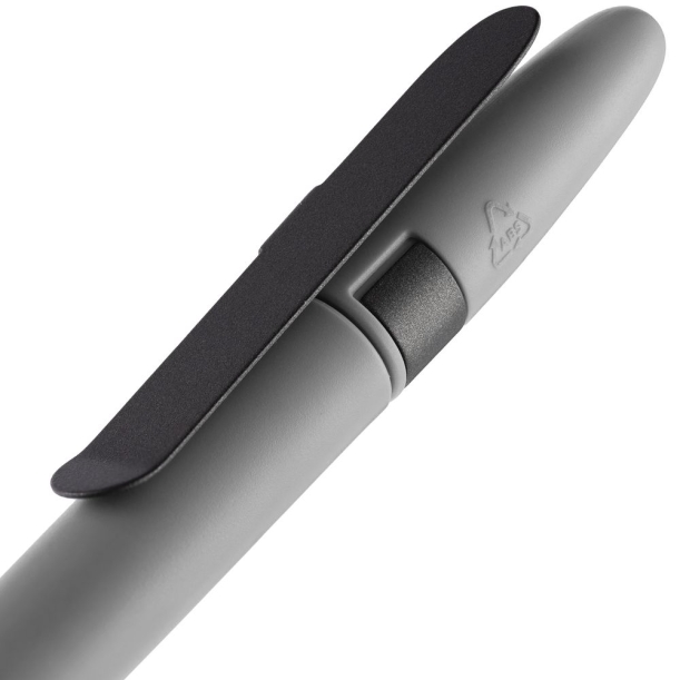 Ручка шариковая Prodir DS5 TSM Metal Clip, серая (Изображение 5)