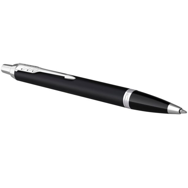 Ручка шариковая Parker IM Essential Muted Black CT, черная (Изображение 2)