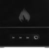 Увлажнитель-ароматизатор с имитацией пламени Fuego, черный (Изображение 7)