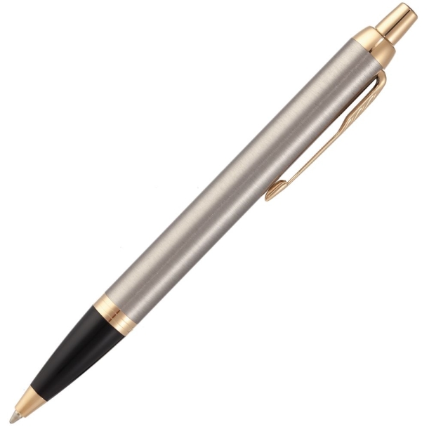 Ручка шариковая Parker IM Core K321 Brushed Metal GT M (Изображение 3)