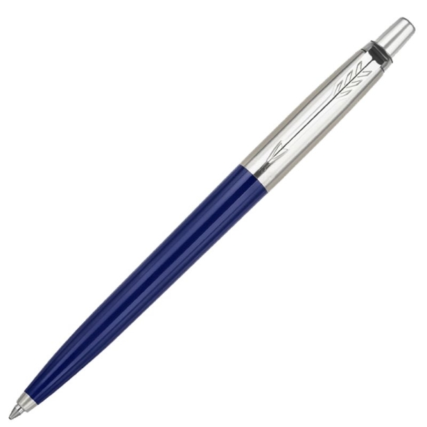 Ручка шариковая Parker Jotter Originals Navy Blue Chrome CT, темно-синяя (Изображение 1)