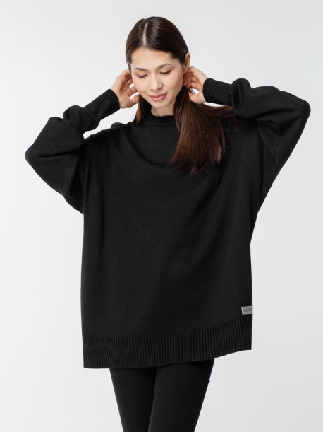 Джемпер оверсайз унисекс Stated в сумке, черный, размер L/XL (Изображение 10)