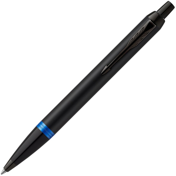 Ручка шариковая Parker IM Professionals Marine Blue BT, черная с синим (Изображение 1)