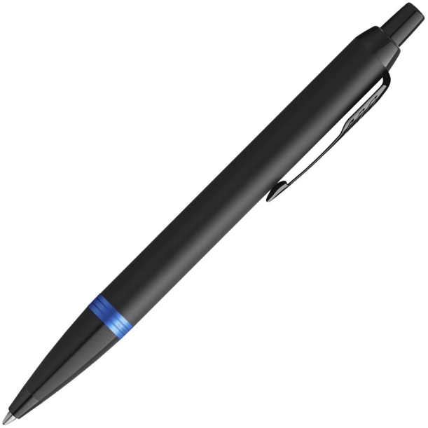 Ручка шариковая Parker IM Professionals Marine Blue BT, черная с синим (Изображение 2)