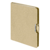 Блокнот MEMO PAD, размер 130*170 мм, бежевый, блок в клетку (Изображение 1)
