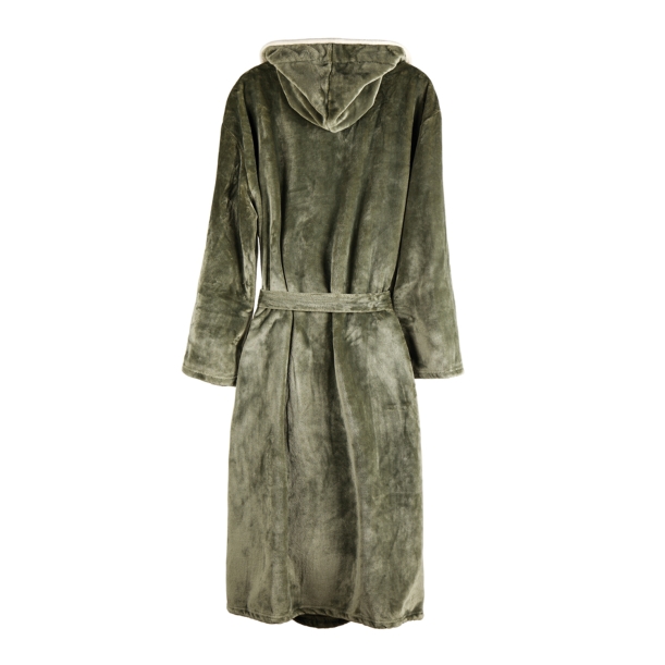 Банный халат VINGA Louis из rPET GRS, S-M, унисекс, 350 г/м² (Изображение 7)