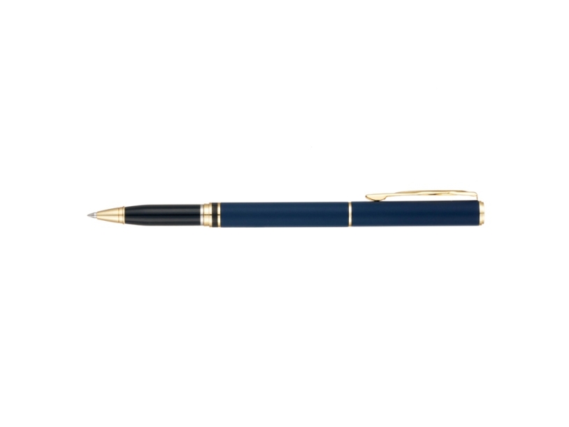 Ручка 2 в 1 шариковая и перьевая Combi Pen (синий)  (Изображение 3)