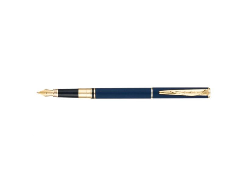 Ручка 2 в 1 шариковая и перьевая Combi Pen (синий)  (Изображение 6)