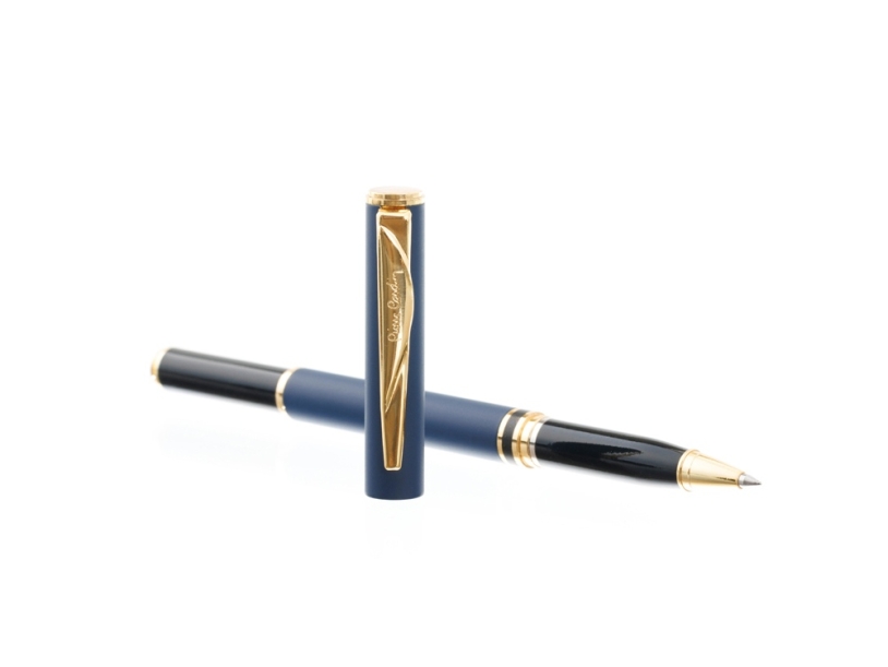 Ручка 2 в 1 шариковая и перьевая Combi Pen (синий)  (Изображение 12)