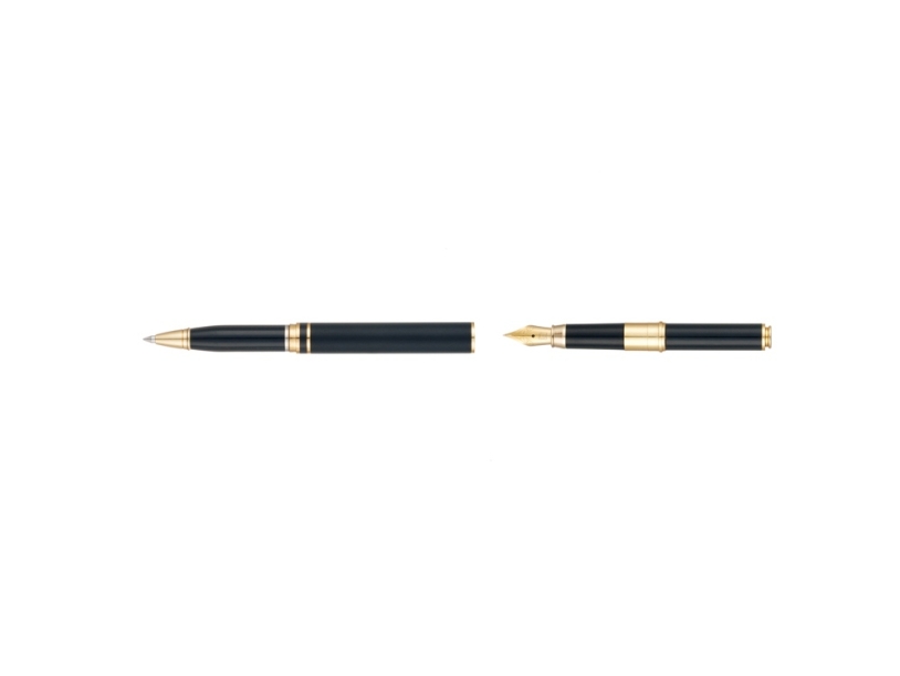 Ручка 2 в 1 шариковая и перьевая Combi Pen (черный)  (Изображение 5)