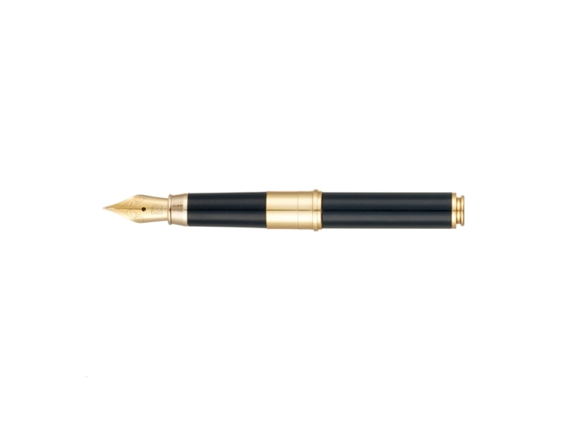 Ручка 2 в 1 шариковая и перьевая Combi Pen (черный)  (Изображение 7)