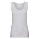 Майка женская &quot;Lady-Fit Valueweight Vest&quot;, серо-лиловый_XL, 97% х/б, 3% п/э, 165 г/м2