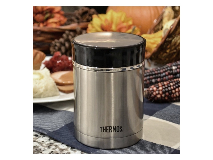 Термос для еды из нерж. стали тм THERMOS NS-340  BK0,47L (Изображение 7)