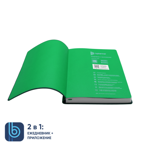 Ежедневник Bplanner.01 (зеленый) (Изображение 3)