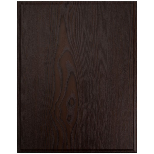 Плакетка Plaque XL, венге с серебристой пластиной (Изображение 2)