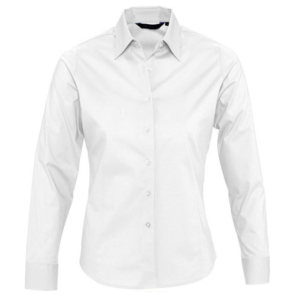 Рубашка "Eden", белый_2XL, 97% хлопок, 3% эластан, 140г/м2 (Изображение 1)