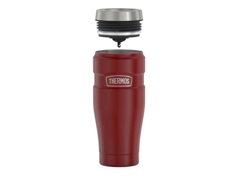 Термокружка SK-1005, 470 мл (красный)  (Изображение 4)