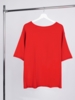 Футболка оверсайз унисекс Vozduh, красная, размер XL/XXL (Изображение 2)