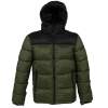 Куртка мужская "SIBERIA", тёмно-зелёный, чёрный, 3XL, 100% нейлон 40г/м2, наполнитель: 100% полиэсте (Изображение 1)
