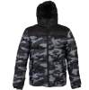 Куртка мужская "SIBERIA", камуфляж серый, чёрный, XL, 100% нейлон 40г/м2, наполнитель: 100% полиэсте (Изображение 1)