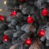 Гирлянда Cosy Poms, красная (Изображение 1)
