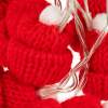 Гирлянда Cosy Poms, красная (Изображение 4)
