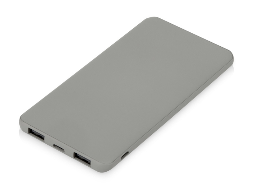 Подарочный набор c пластиковой ручкой, повербанком С1, 5000 mAh, серый (Изображение 3)