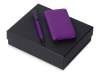 Подарочный набор COLOR IT c ручкой и повербанком (фиолетовый) 10000 mAh (Изображение 1)