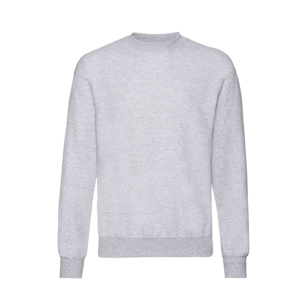 Толстовка мужская с начесом "Сlassic Set-In Sweat", серый_M, 80% х/б, 20% п/э, 280 г/м2 (Изображение 1)