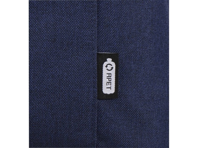 Tundra сумка-холодильник из переработанного РЕТ-пластика, сертиф. согласно GRS - Heather navy (Изображение 5)