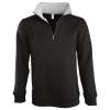 Толстовка "Scott", черный_2XL, 50% хлопок, 50% полиэстер,280м/г2 (Изображение 1)