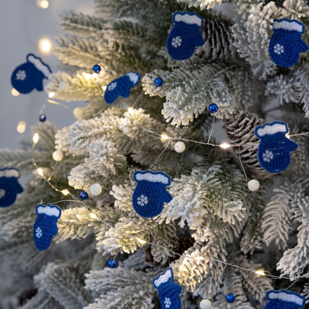 Гирлянда Merry Mittens, синяя (Изображение 2)