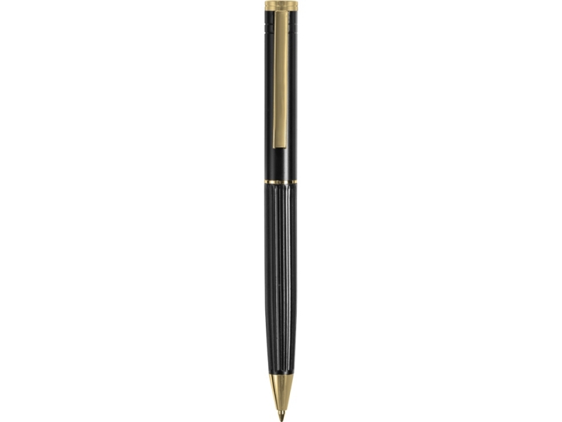 Шариковая металлическая ручка Monarch Gold (черный)  (Изображение 3)