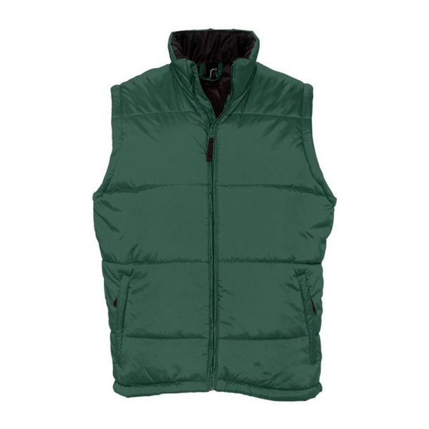 Жилет "Warm", зеленый_4XL, 100% нейлон, 210Т, подкладка: 100 % полиэстер, плотность: 190T (Изображение 1)