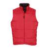 Жилет "Warm", красный_4XL, 100% нейлон, 210Т, подкладка: 100 % полиэстер, плотность: 190T (Изображение 1)