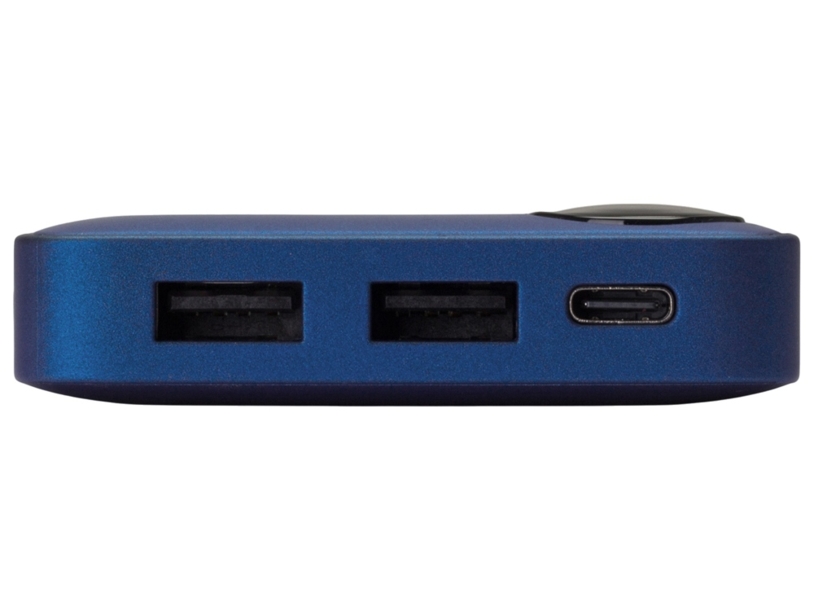 Внешний аккумулятор с дисплеем Mild, 10 000 mAh, синий (Изображение 6)