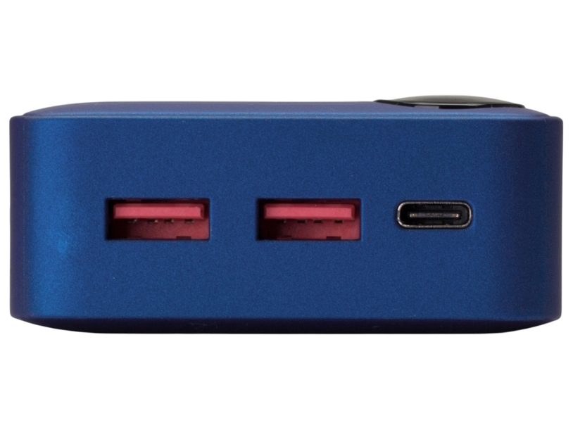 Внешний аккумулятор Mild Pro c быстрой зарядкой QC/PD, 20 000 mAh, синий (Изображение 6)