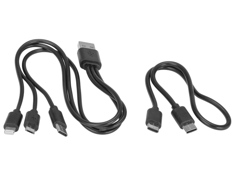 Внешний аккумулятор Mild Pro c быстрой зарядкой QC/PD, 20 000 mAh, синий (Изображение 9)