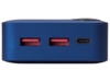 Внешний аккумулятор Mild Pro c быстрой зарядкой QC/PD, металлик soft-touch, 20 000 mAh (синий)  (Изображение 6)