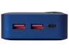 Внешний аккумулятор Mild Pro c быстрой зарядкой QC/PD, металлик soft-touch, 20 000 mAh (синий)  (Изображение 6)
