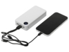 Внешний аккумулятор Mild Pro c быстрой зарядкой QC/PD, soft-touch, 20 000 mAh (белый)  (Изображение 2)
