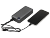 Внешний аккумулятор Mild Pro c быстрой зарядкой QC/PD, металлик soft-touch, 20 000 mAh (серый)  (Изображение 2)