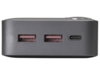 Внешний аккумулятор Mild Pro c быстрой зарядкой QC/PD, металлик soft-touch, 20 000 mAh (серый)  (Изображение 6)