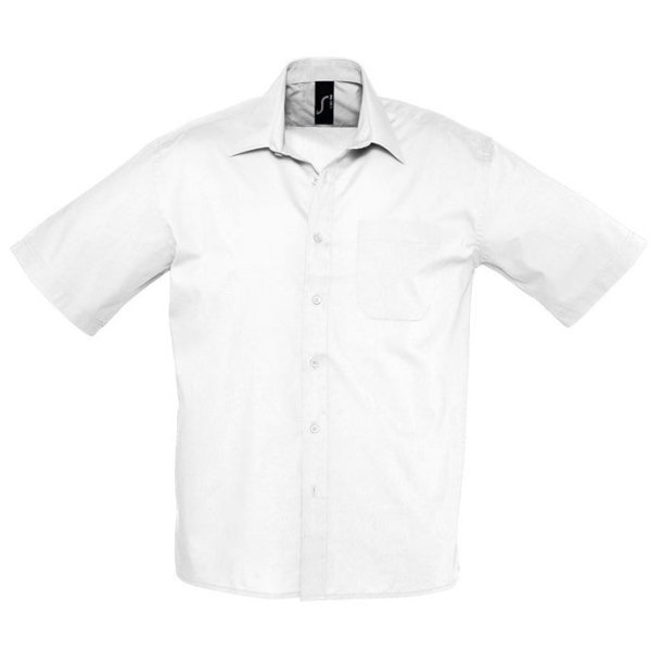 Рубашка"Bristol", белый_2XL, 65% полиэстер, 35% хлопок, 95г/м2 (Изображение 1)