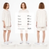 Футболка унисекс T1, молочно-белая, размер XL/XXL (Изображение 4)