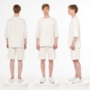 Футболка унисекс T1, молочно-белая, размер XL/XXL (Изображение 5)