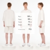 Футболка унисекс T1, молочно-белая, размер XL/XXL (Изображение 6)