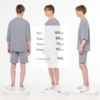 Футболка унисекс T1, серая, размер XL/XXL (Изображение 5)