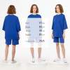 Футболка унисекс T1, синяя, размер XL/XXL (Изображение 3)